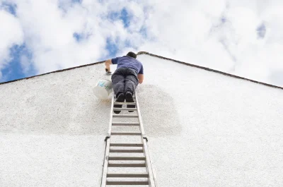 Peinture extérieure à Mirebeau — façades et ravalement